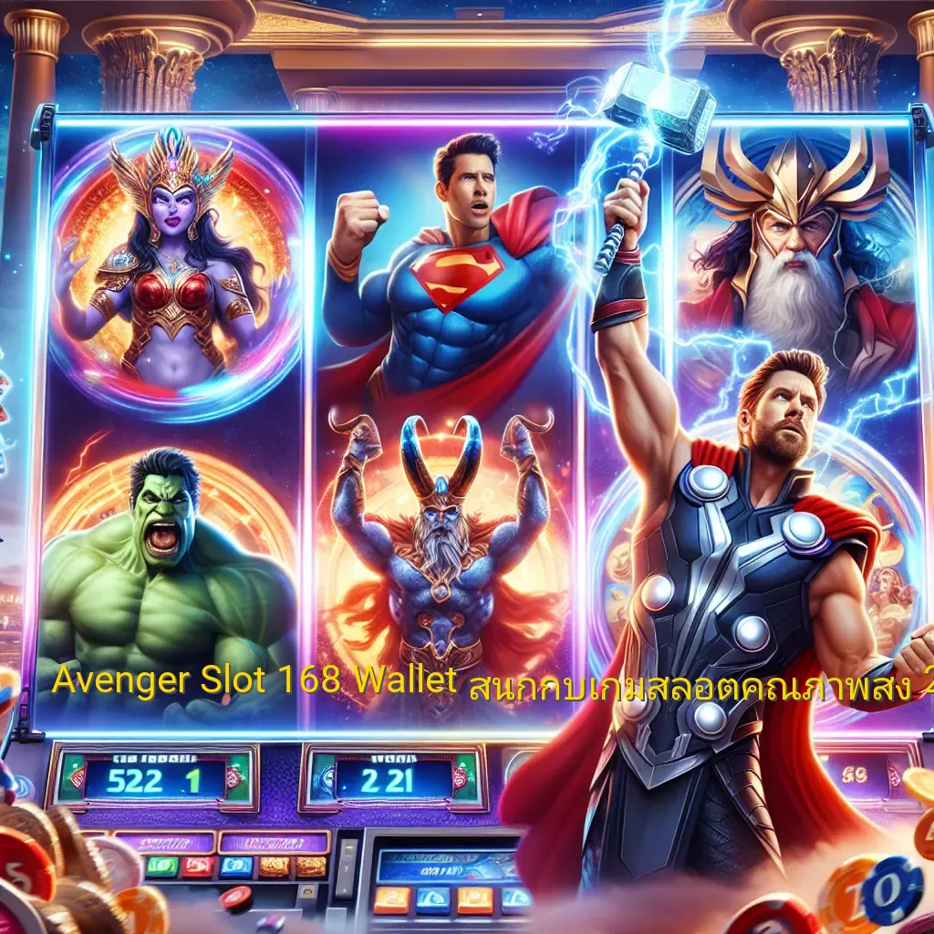 Avenger Slot 168 Wallet: สนุกกับเกมสล็อตคุณภาพสูง 2024