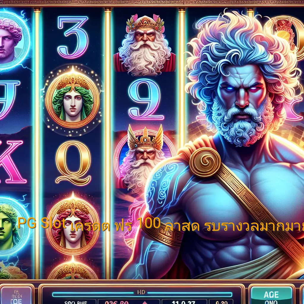 PG Slot เครดิต ฟรี 100 ล่าสุด รับรางวัลมากมายทันที