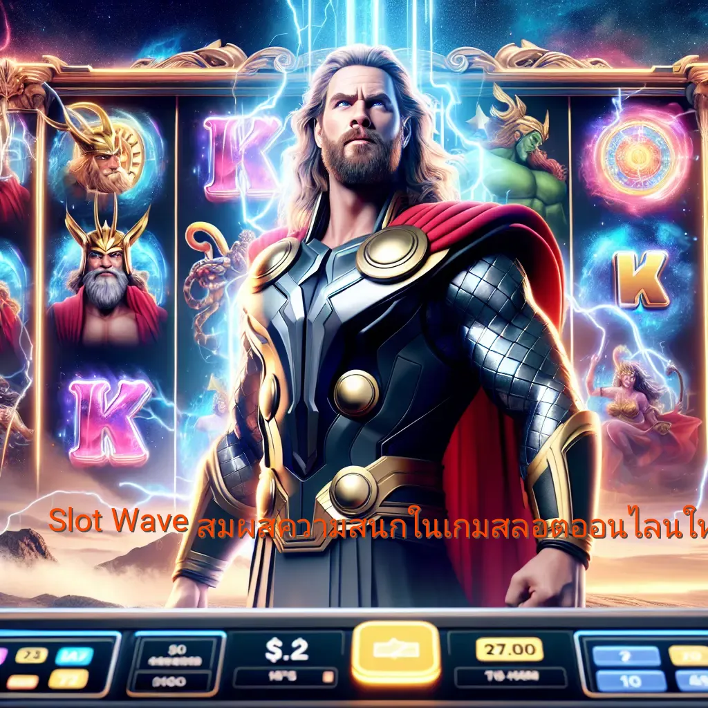 Slot Wave: สัมผัสความสนุกในเกมสล็อตออนไลน์ใหม่ล่าสุด