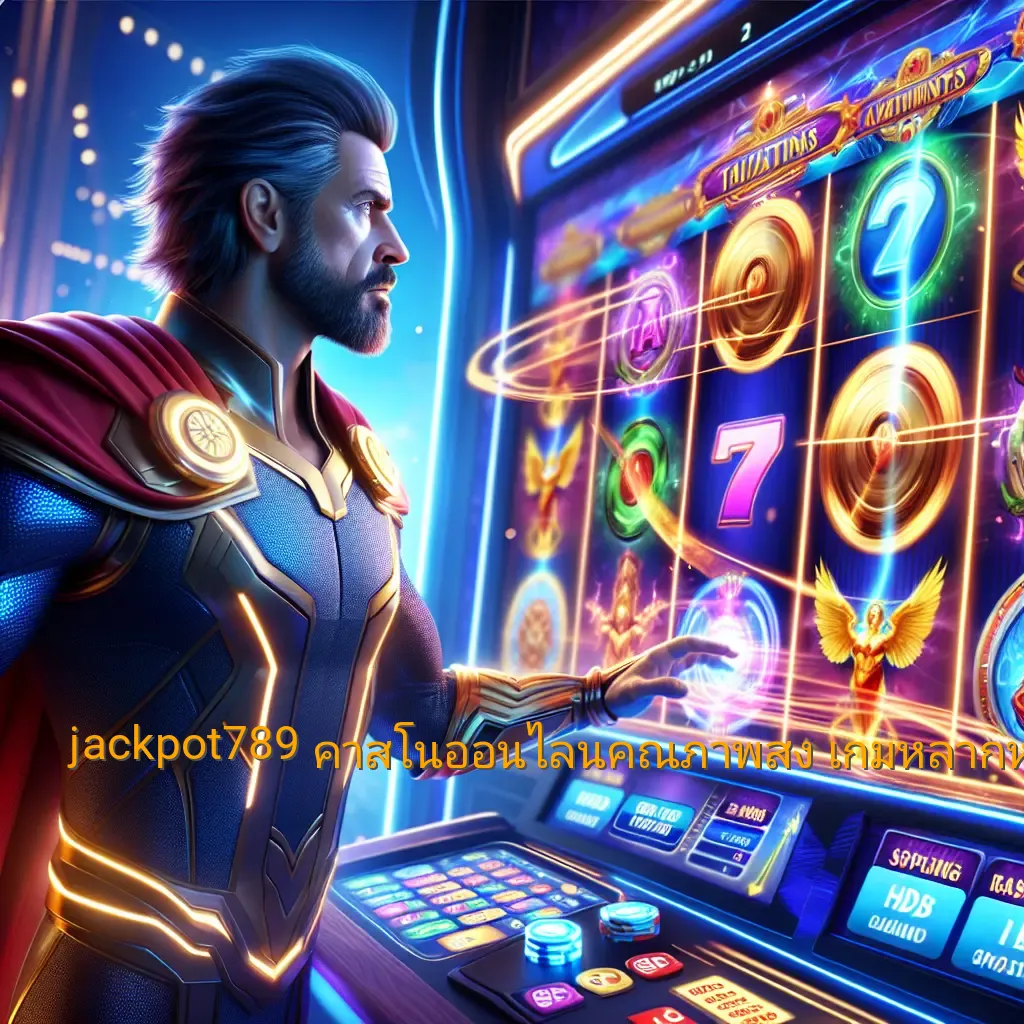 jackpot789 คาสิโนออนไลน์คุณภาพสูง เกมหลากหลายที่นี่