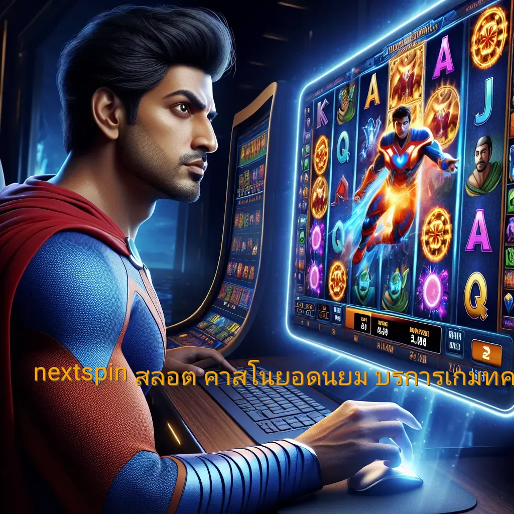 nextspin สล็อต: คาสิโนยอดนิยม บริการเกมที่ครบครัน