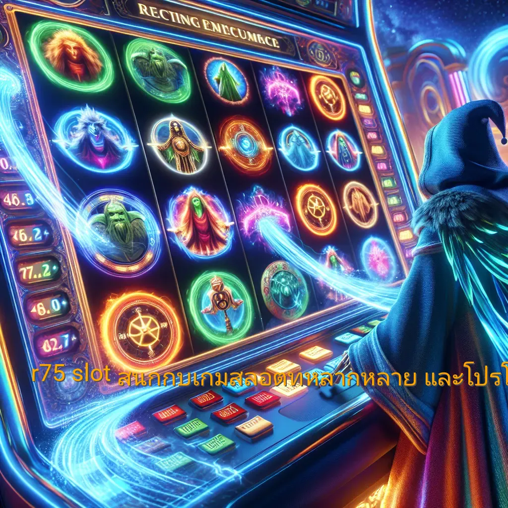 r75 slot: สนุกกับเกมสล็อตที่หลากหลาย และโปรโมชั่นดี ๆ