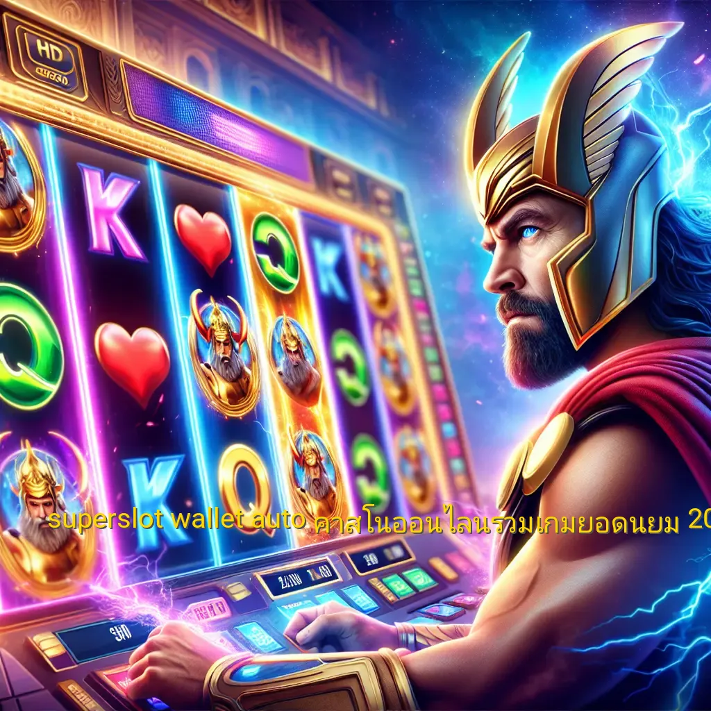 superslot wallet auto: คาสิโนออนไลน์รวมเกมยอดนิยม 2023