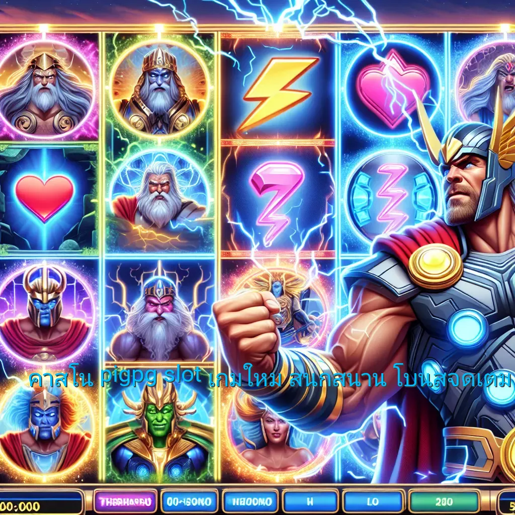 คาสิโน pigpg slot: เกมใหม่ สนุกสนาน โบนัสจัดเต็ม 2023