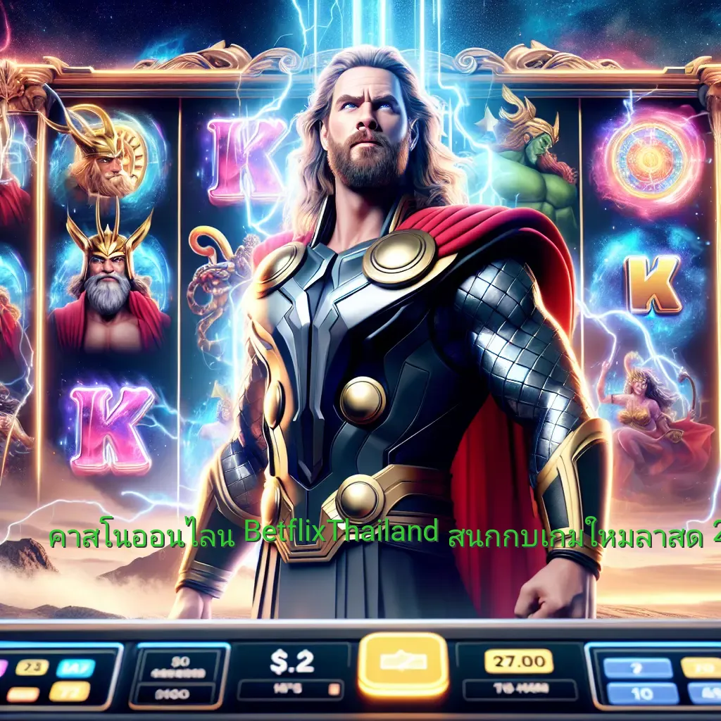 คาสิโนออนไลน์ BetflixThailand สนุกกับเกมใหม่ล่าสุด 2023