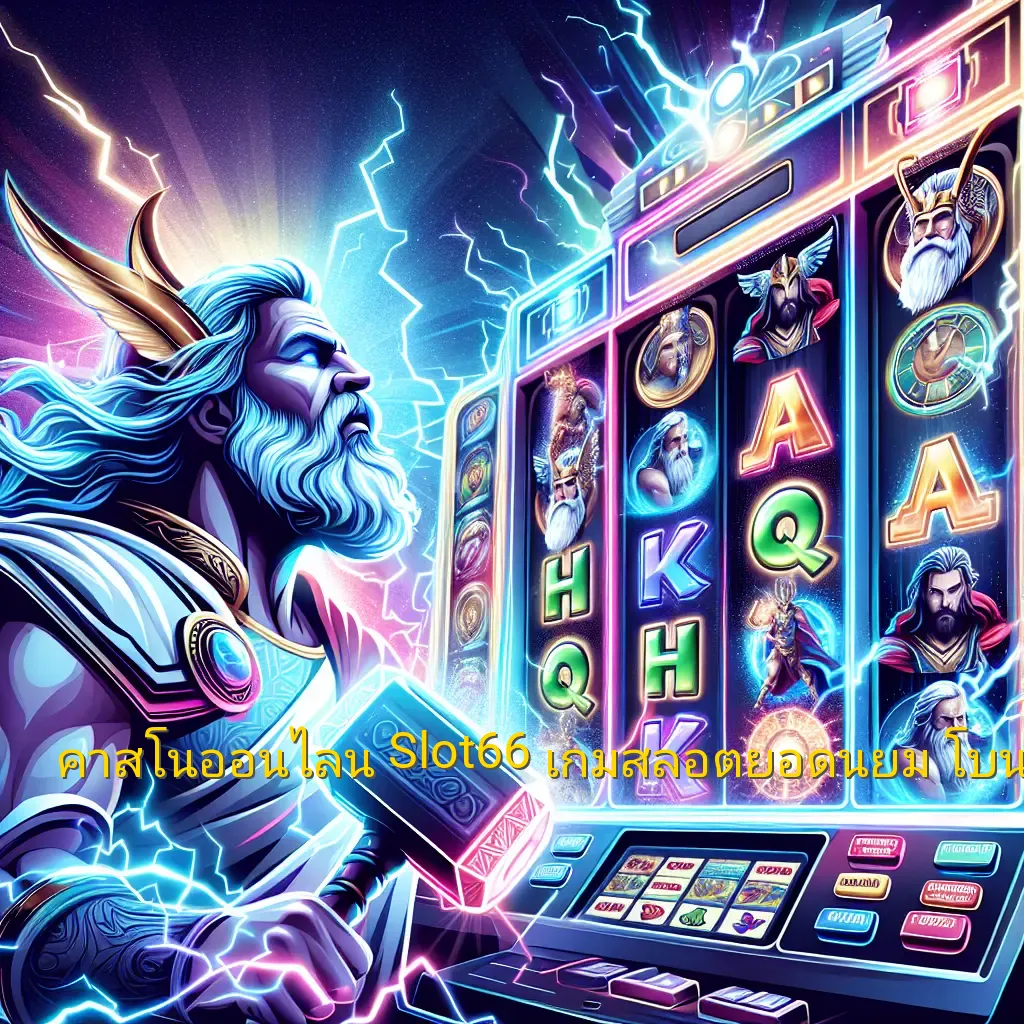 คาสิโนออนไลน์ Slot66: เกมสล็อตยอดนิยม โบนัสจัดเต็ม