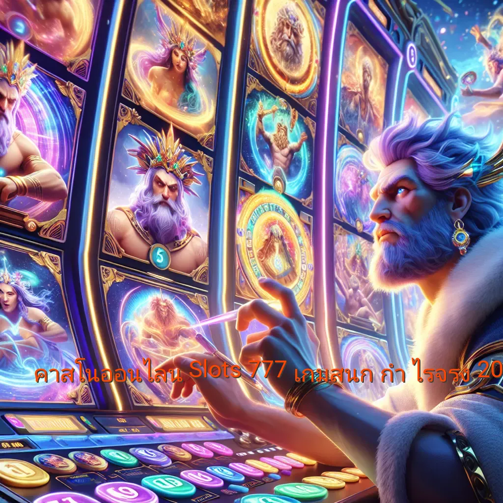 คาสิโนออนไลน์ Slots 777: เกมสนุก กำไรจริง 2023