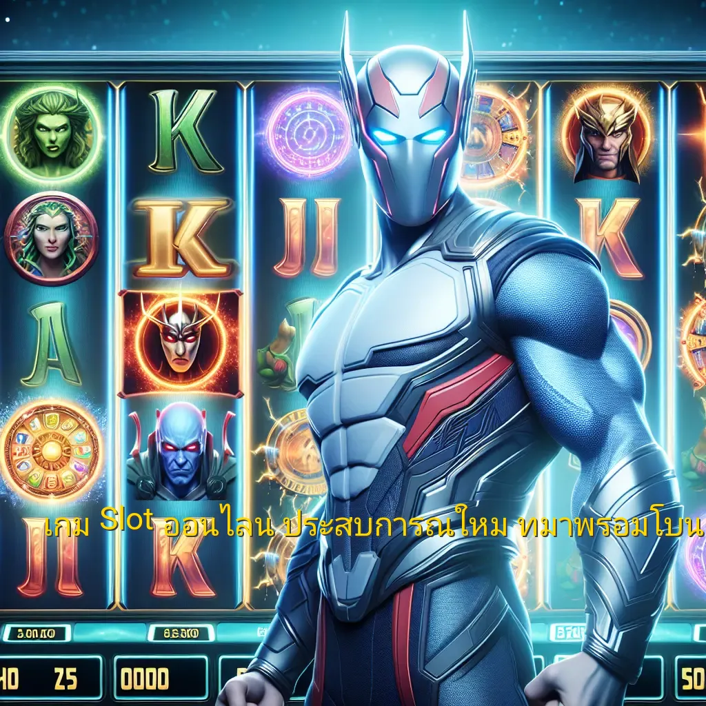 เกม Slot ออนไลน์: ประสบการณ์ใหม่ ที่มาพร้อมโบนัสมากมาย