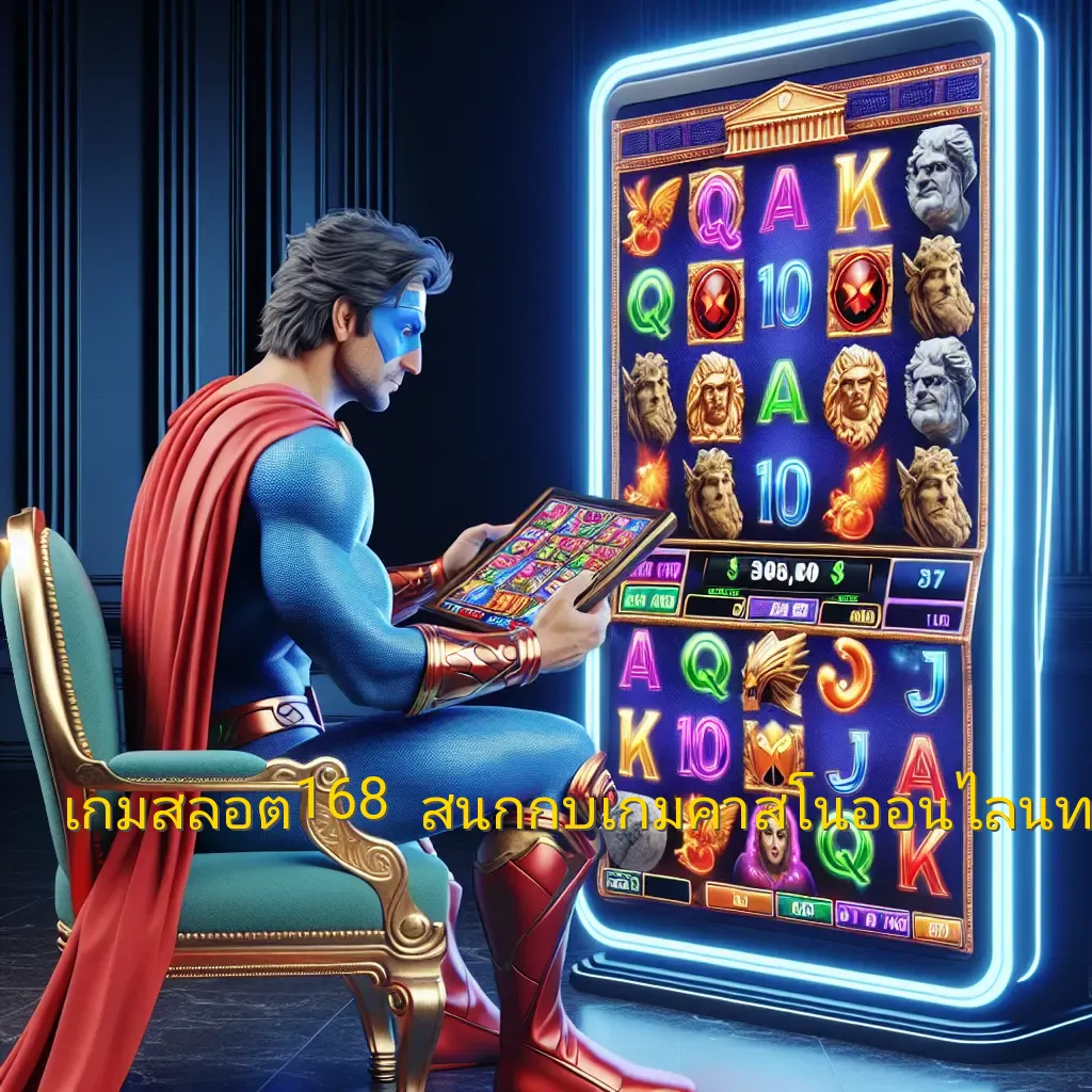 เกมสล็อต168 - สนุกกับเกมคาสิโนออนไลน์ทุกรูปแบบ